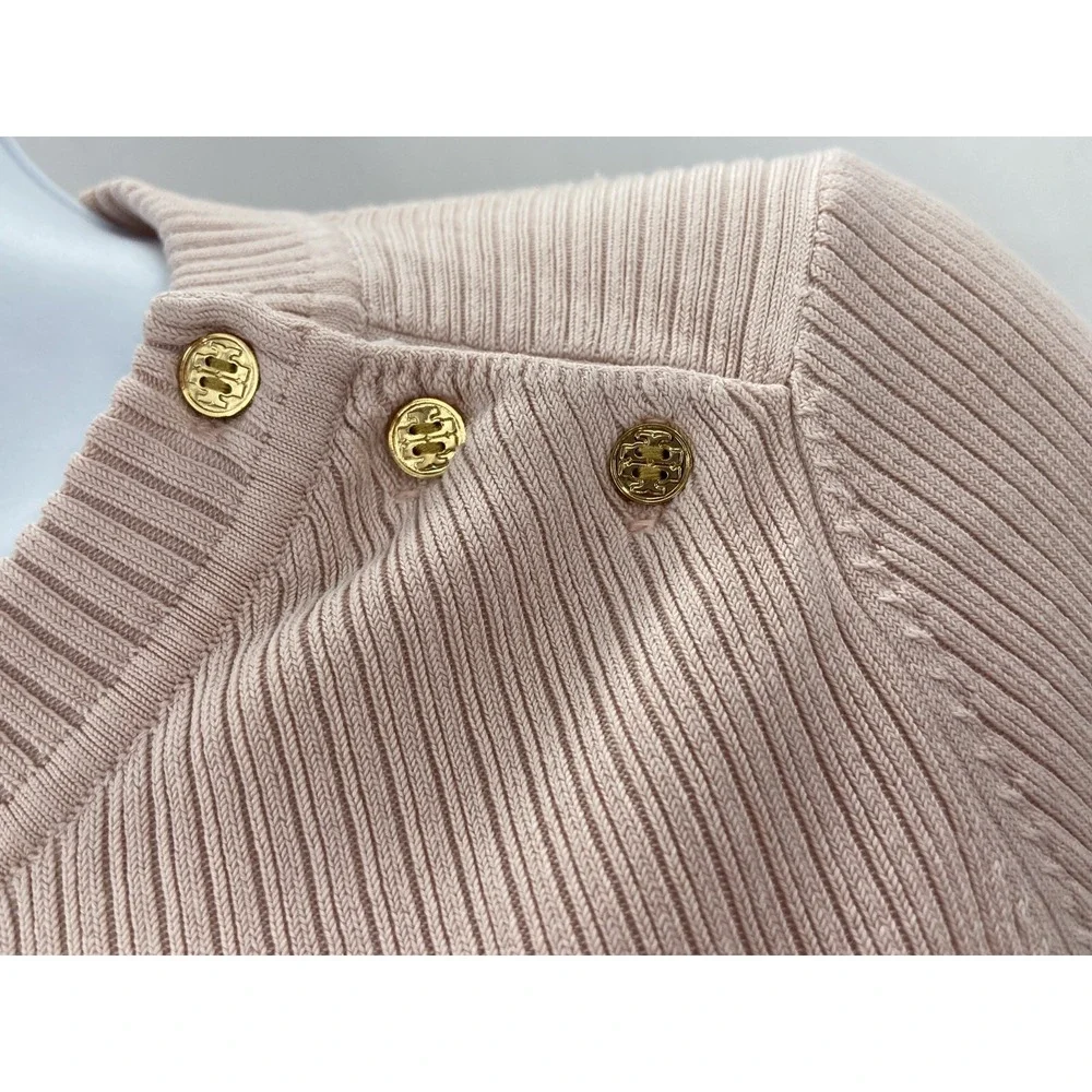 TORY BURCH‎ Women's Pink Long Sleeve Top Size XSmall